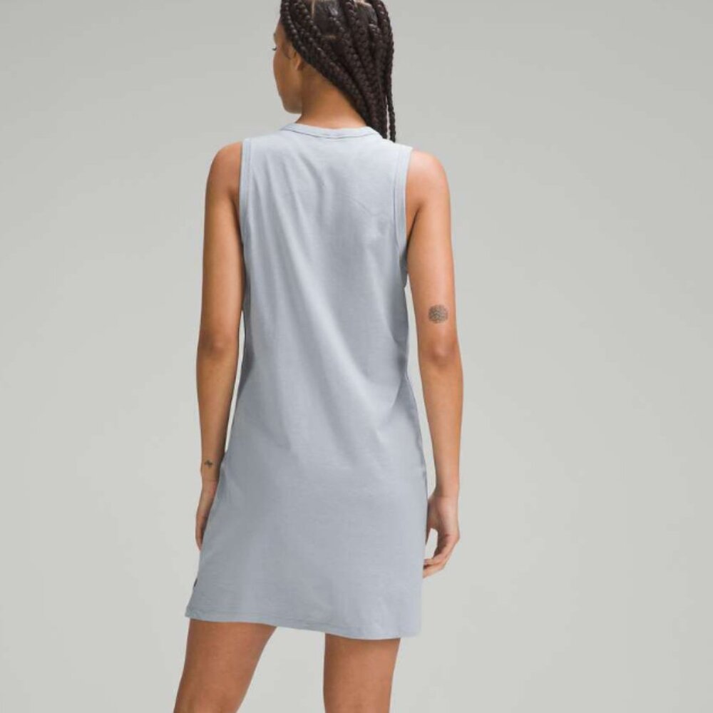 Lululemon Classic-Fit Cotton-Blend Dress Chambray - Picture 2 of 8